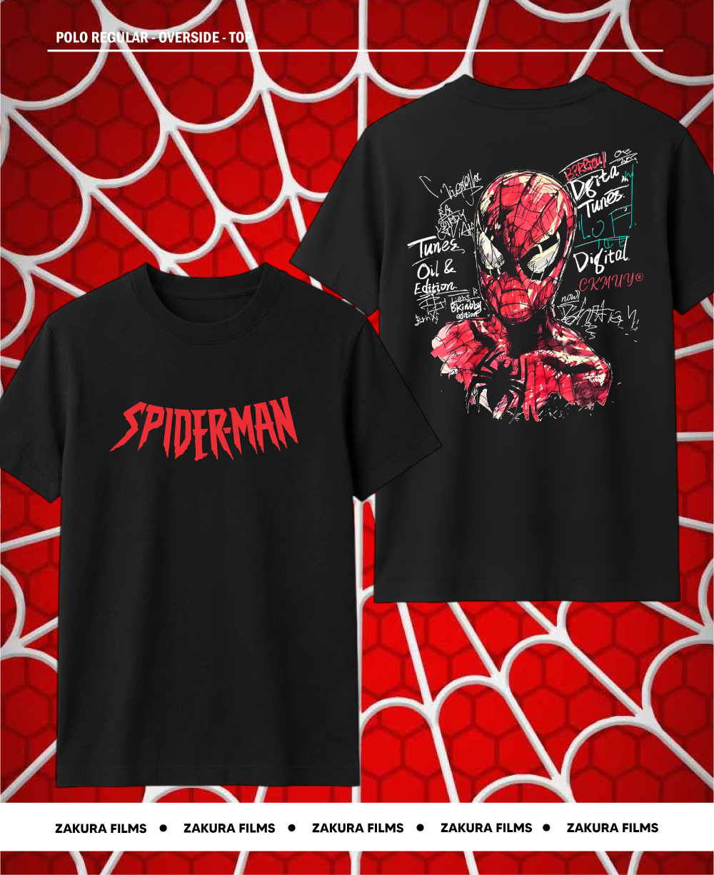 Polo inspirado en Spider-Man | Autógrafo Tom Holland (V4)