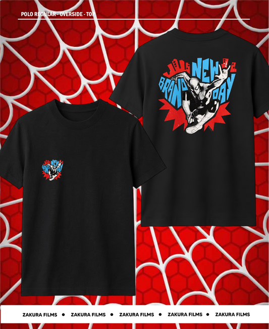 Polo inspirado en Spider-Man | Brand New Day - Color (Black)
