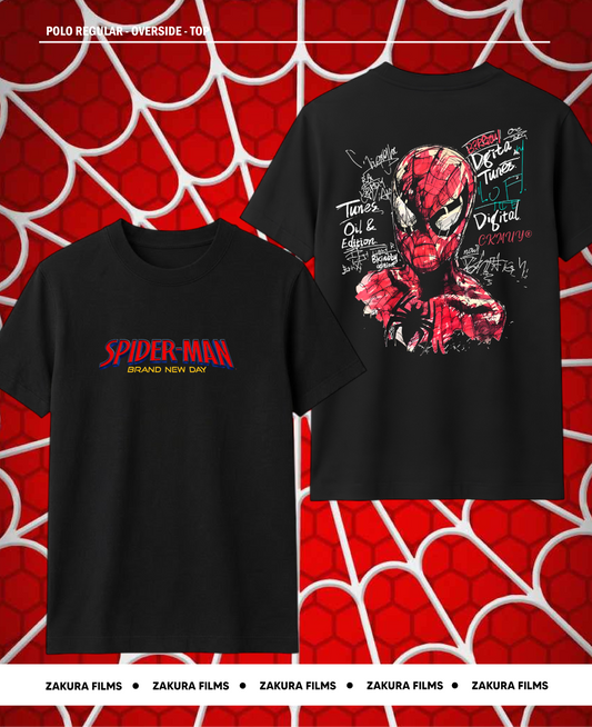 Polo inspirado en Spider-Man | Autógrafo Tom Holland (V3)
