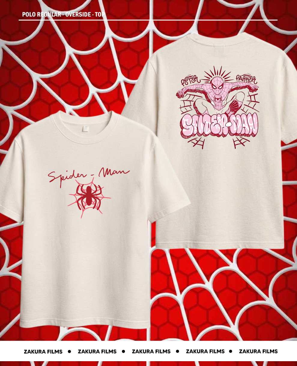 Polo inspirado en Spider-Man | Pink Spider (V2)