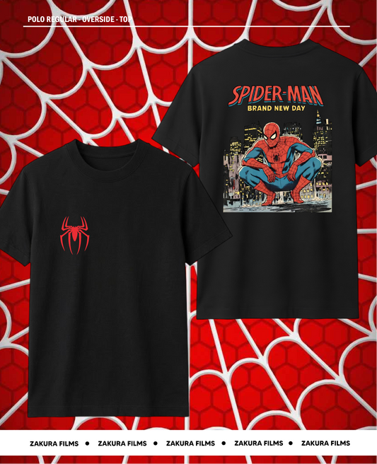 Polo inspirado en Spider-Man | New York (Black)